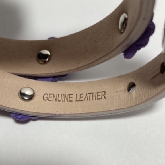 Rustic Cuff Purple Bracelet Trio - Picture 6 of 10